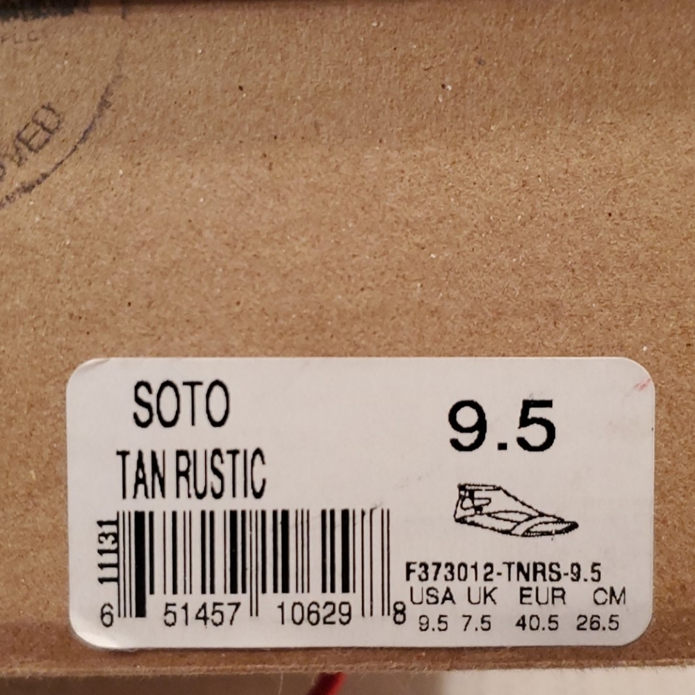 🆕️ BED STU SOTO TAN RUSTIC BOHO SANDALS - Picture 5 of 6